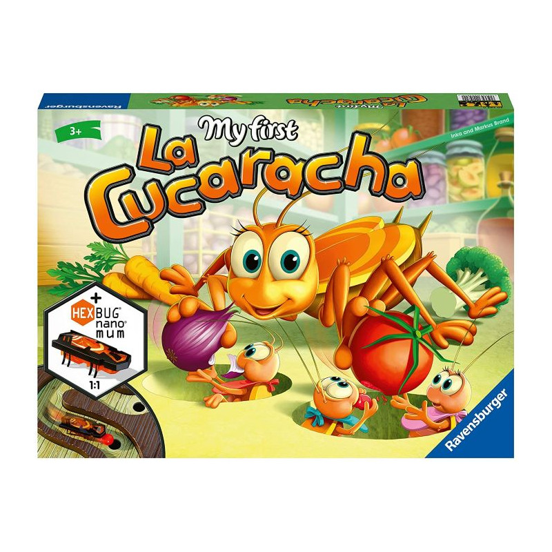 Ravensburger My First La Cucaracha Versione Italiana Children Game 2-4 Giocatori