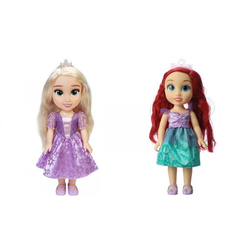 Jakks Pacific Disney La mia Prima Bambola Rapunzel o Ariel A scelta