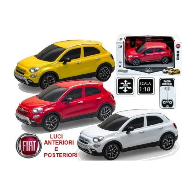 Re El Toys Auto 1:18 Fiat Multicolore