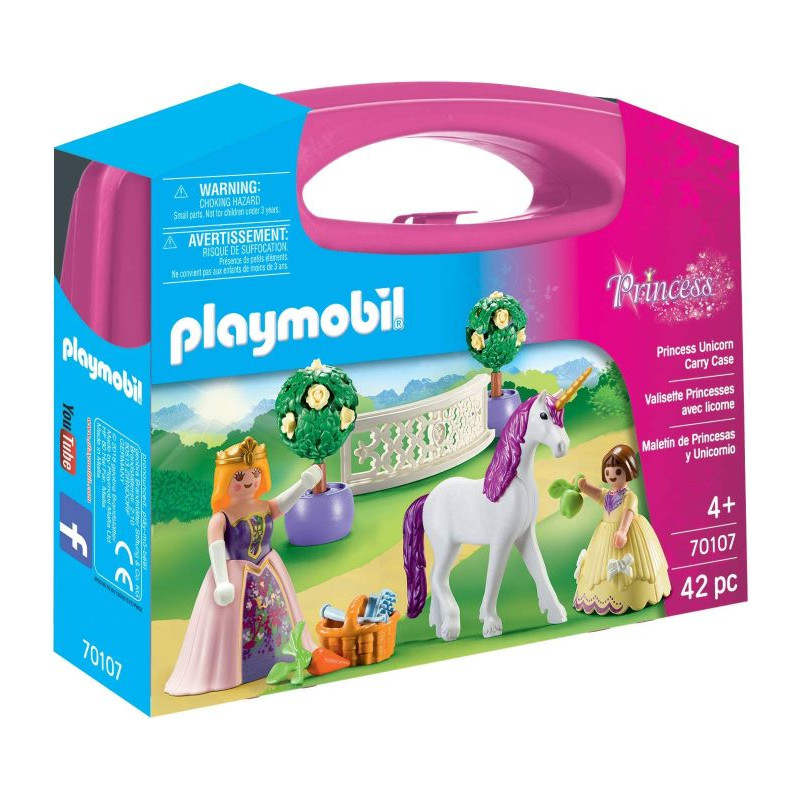 Playmobil Valigetta Principesse con Unicorno