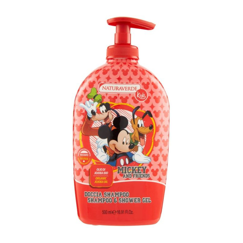 Naturaverde Kids Disney Classic Doccia Shampoo Topolino/Pippo 500 ML