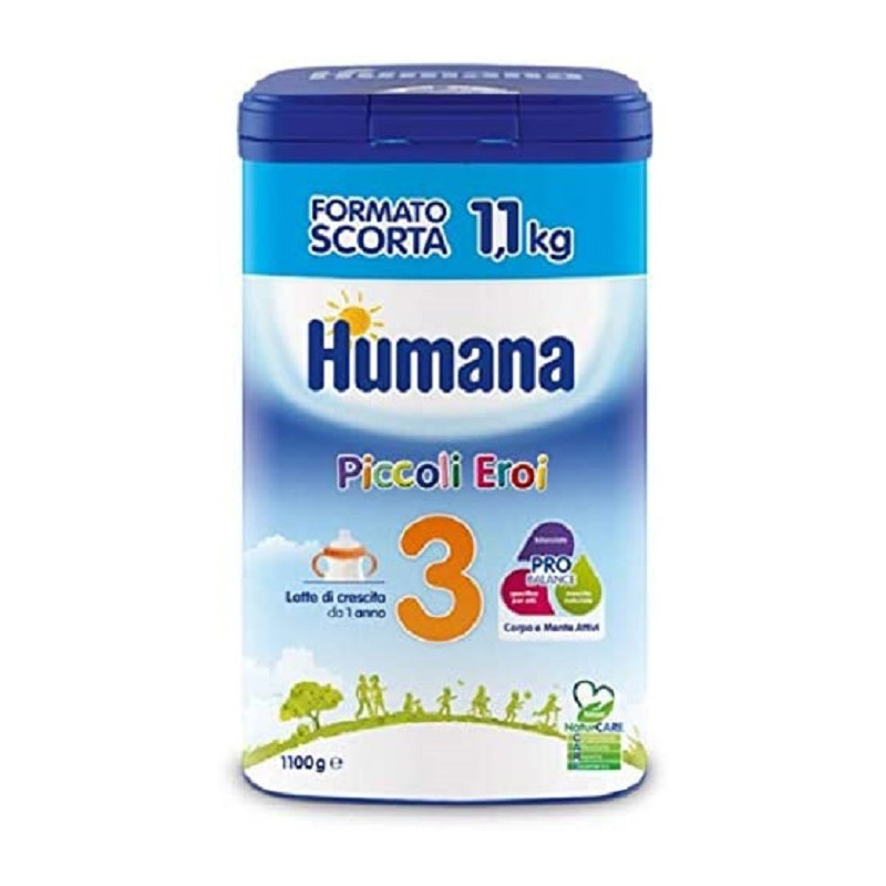Humana 3 Latte Neonati in Polvere Confezione Scorta da 1100gr