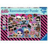 Ravensburger 12882 LOL Surprise Puzzle per Bambini 100 Pezzi XXL