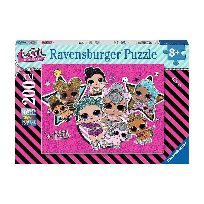 Ravensburger 12884 L.O.L. Puzzle per Bambini 200 Pezzi