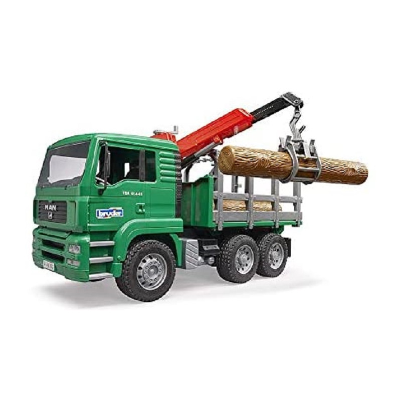 Bruder 2769 Camion Man per il trasporto di legna