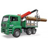 Bruder 2769 Camion Man per il trasporto di legna