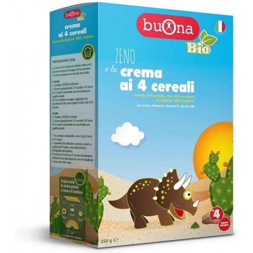 Buona Bio Zeno e la crema ai 4 cereali 250gr