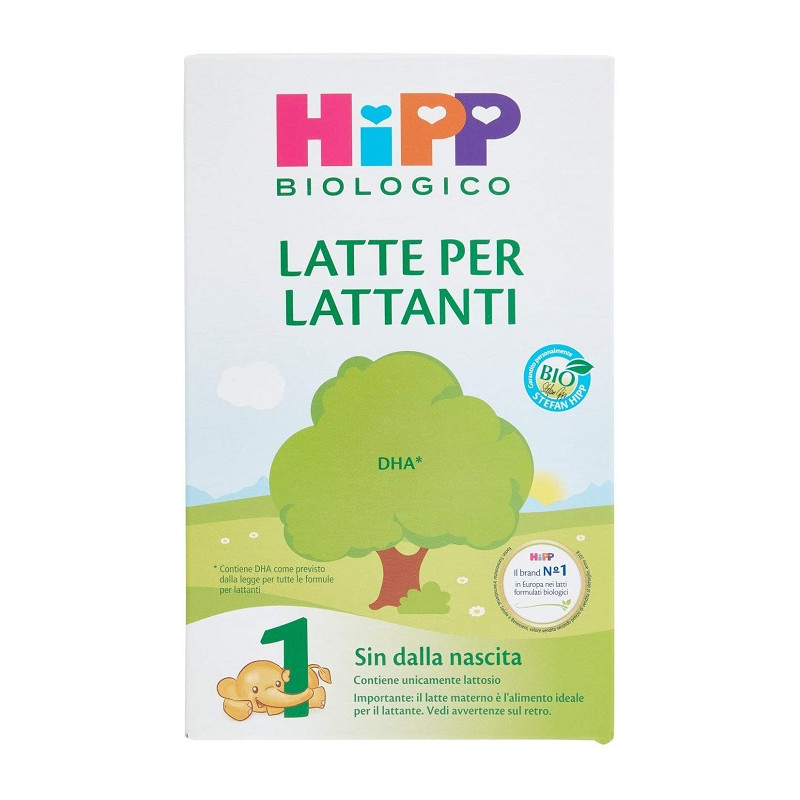 Hipp Latte 1 Polvere Biologico Per Lattanti Confezione da 600 g