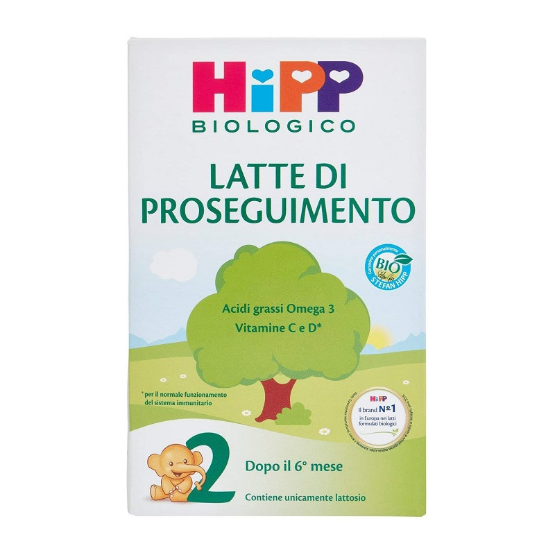 Hipp Latte 2 Polvere Biologico Per Lattanti Offerta 4 Confezioni da 600 g