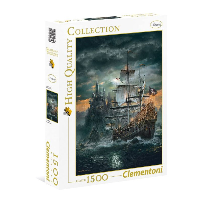 Clementoni The Pirate Ship High Quality Collection Puzzle 1500 Pezzi