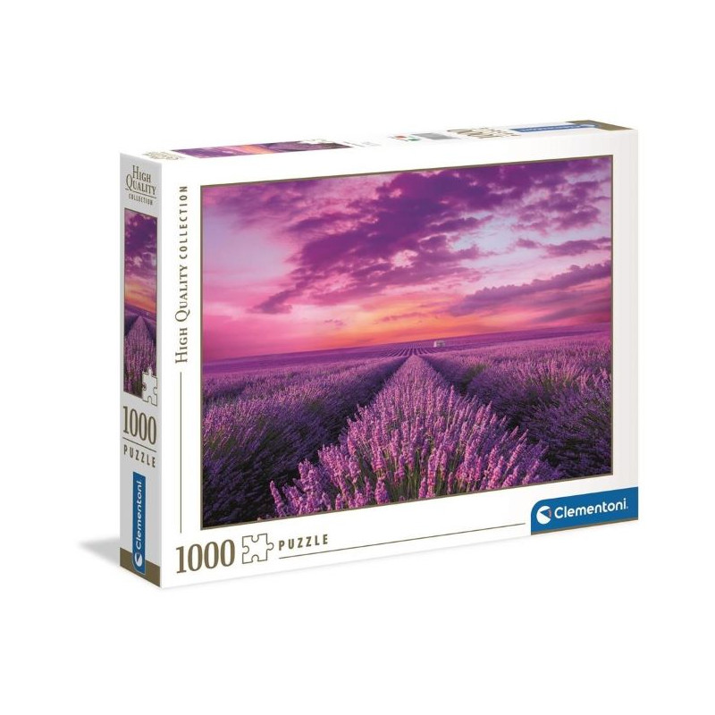 Clementoni Puzzle 1000 HQ Lavender Field