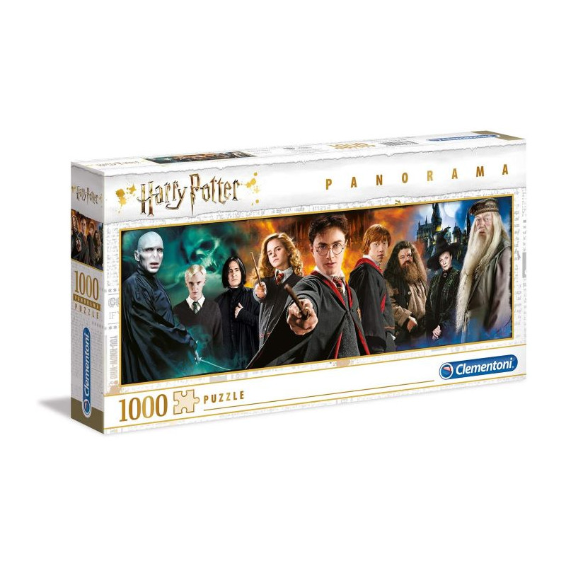 Clementoni Puzzle Panorama Harry Potter 1000 Pezzi Puzzle Adulti
