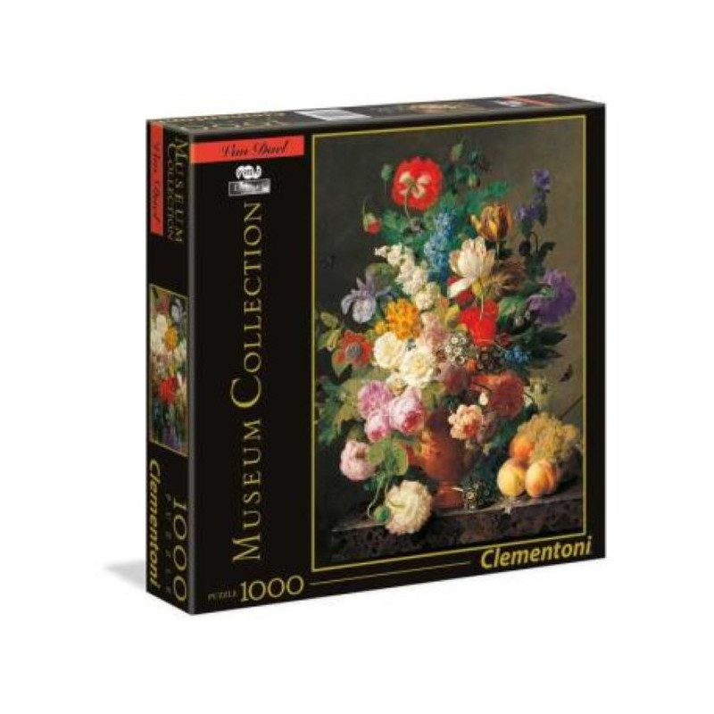Clementoni Puzzle 1000 Van Dael-vase De Fleur