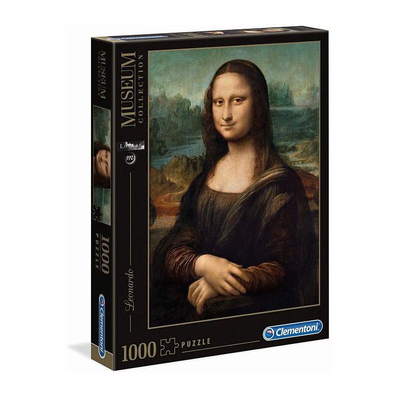 Clementoni Leonardo Gioconda Louvre Museum Collection Puzzle 1000 Pezzi
