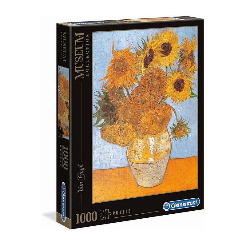 Clementoni Van Gogh Girasoli Museum Collection Puzzle 1000 Pezzi
