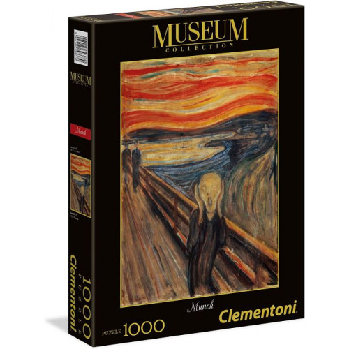 Clementoni L'Urlo di Munch Museum Collection Puzzle 1000 Pezzi