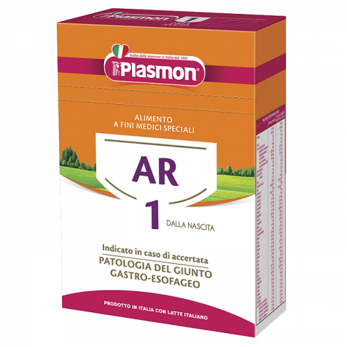 Plasmon Latte Anti Rigurgito AR 1 Confezione da 350gr