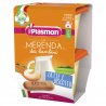 Plasmon Merenda Latte e Biscotto 2 Confezioni da 2x120gr