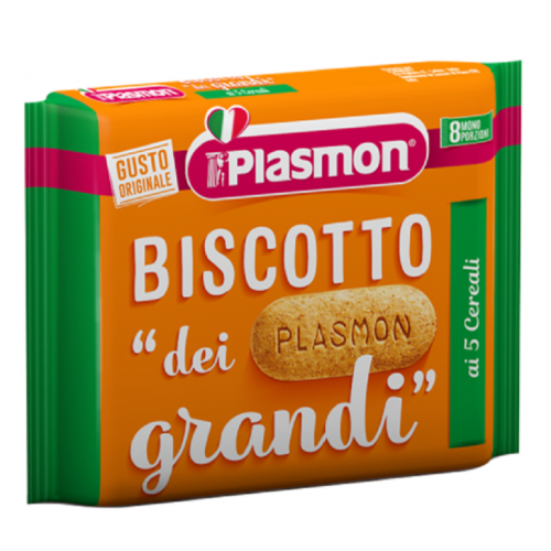 Plasmon Biscotto dei Grandi ai 5 Cereali 3 Confezioni da 270gr