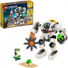 LEGO Creator 3 in 1 Mech per Estrazioni Spaziali, Robot Spaziale e Vettore Cargo