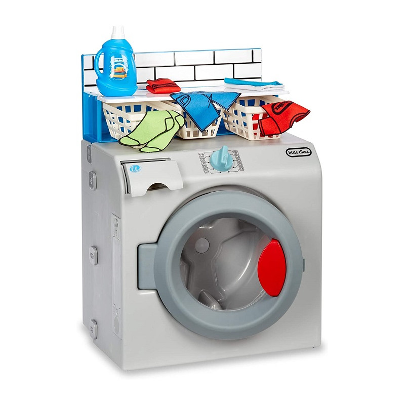 MagiDeal Lavatrice Pulitore Polvere Washing Machine Giocattolo Attrezzi Mobili Furniture 