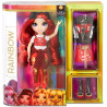 Rainbow High Collectible Bambola Ruby Anderson Con Abiti Firmati e Accessori