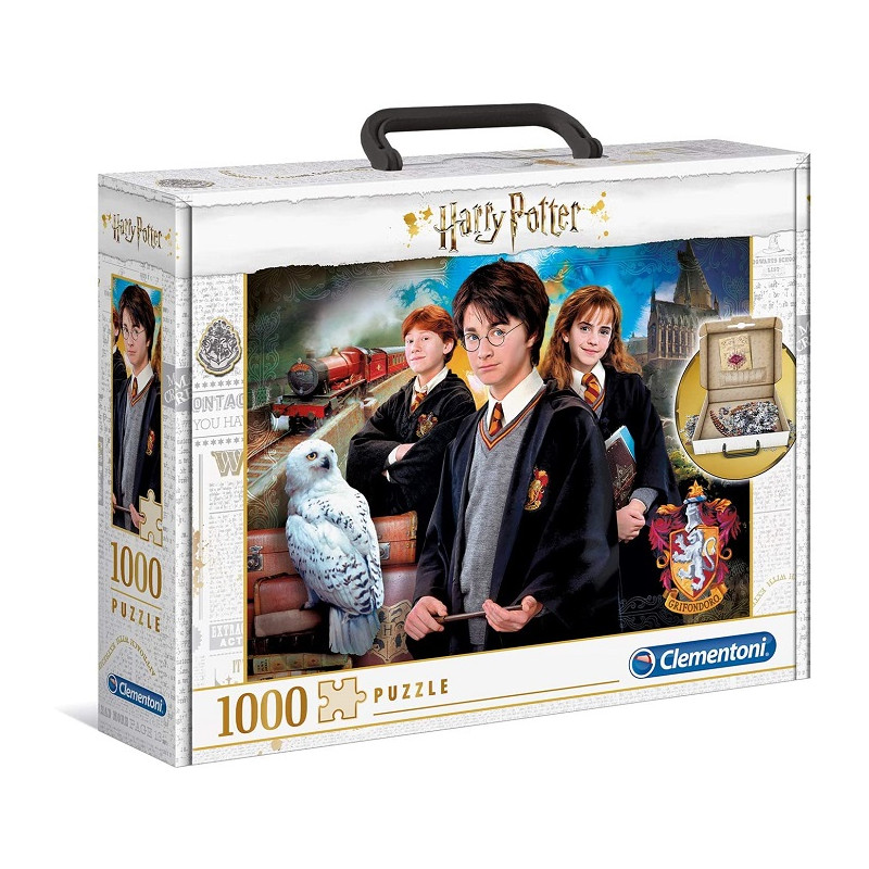 Clementoni 61882 Harry Potter Puzzle 1000 pezzi in valigetta