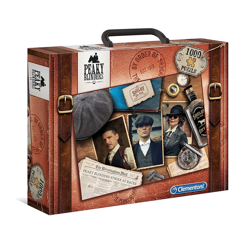 Clementoni High Quality Collection Puzzle Peaky Blinders 1000 Pezzi In Valigetta Puzzle Adulti