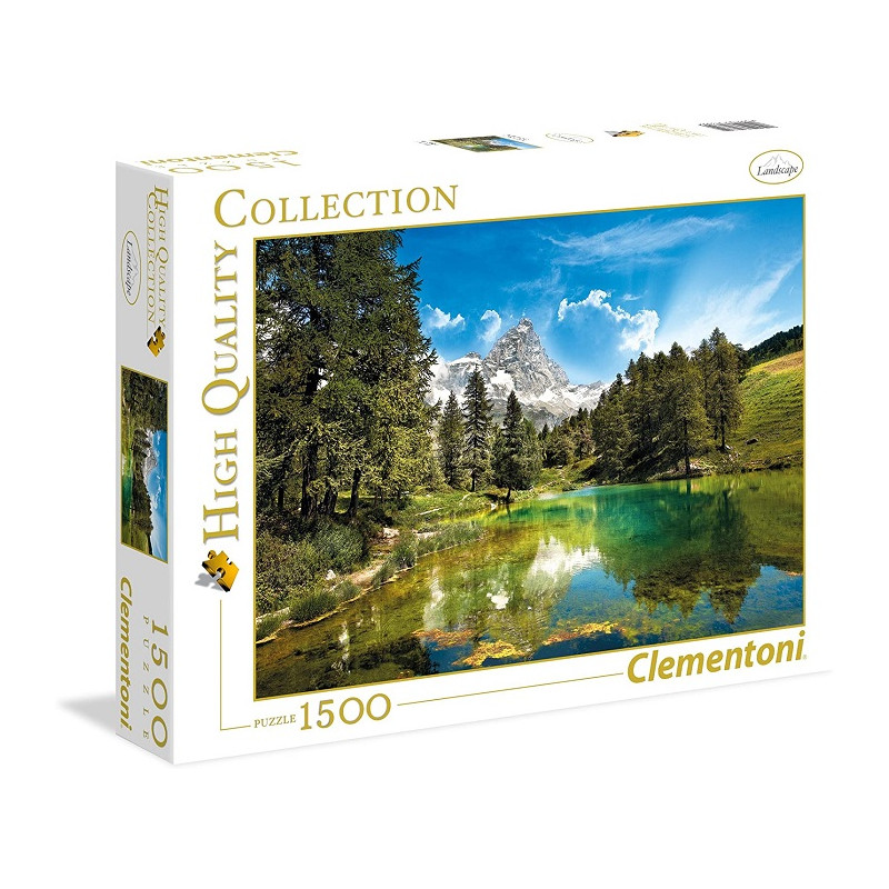 Clementoni Blue Lake High Quality Collection Puzzle 1500 Pezzi