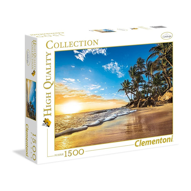 Clementoni Tropical Sunrise High Quality Collection Puzzle 1500 Pezzi
