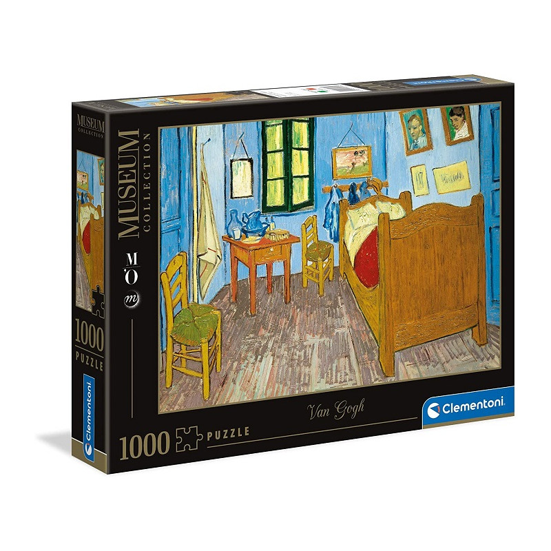 Clementoni Museum Collection Chambre Arles,Van Gogh Adulti 1000 Pezzi