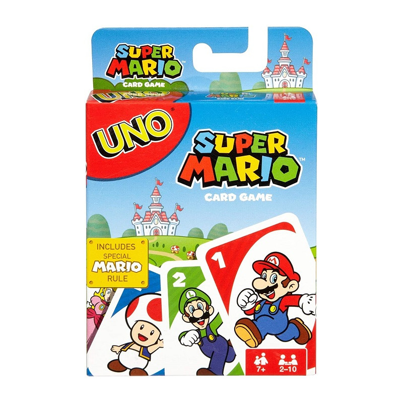 Mattel Uno Gioco di Carte Versione Super Mario Bros per Bambini 7+ Anni
