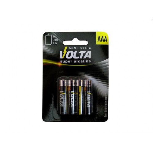 Volta Pila Ministilo AAA LR03 Confezione da 4 Pile