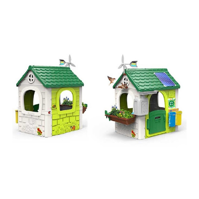 Feber Casetta Green House Casa per Esterno Bambini
