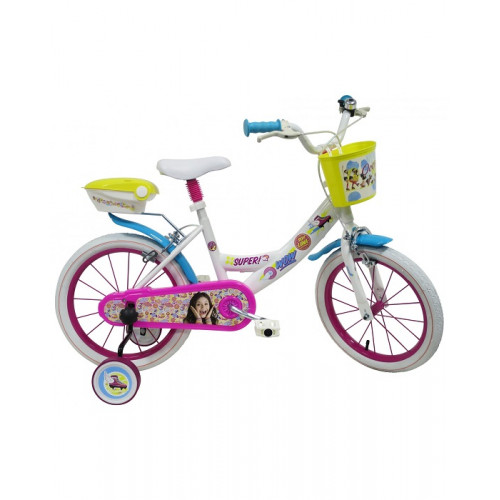Mondo Bicicletta per Bambina Taglia 16 Soy Luna 1 Velocità