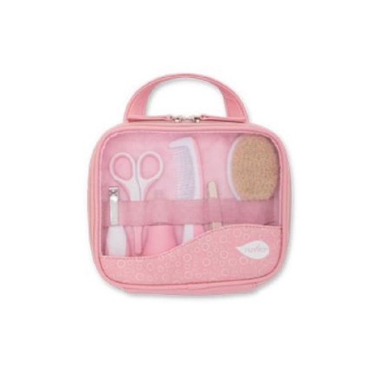 Nuvita Trousse Set Igiene Baby Care Kit Colore Rosa