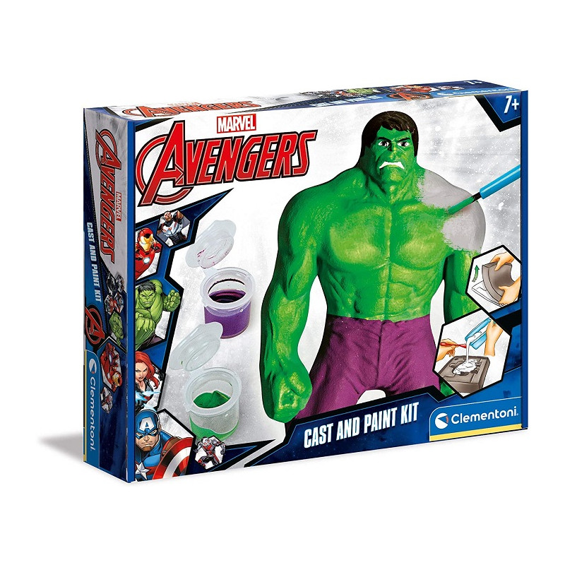Clementoni Marvel Super Hero Adventures La Forza Creare Il Pupazzo Hulk