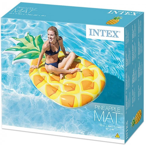Intex 58761 Materassino Ananas 216 x 124 cm