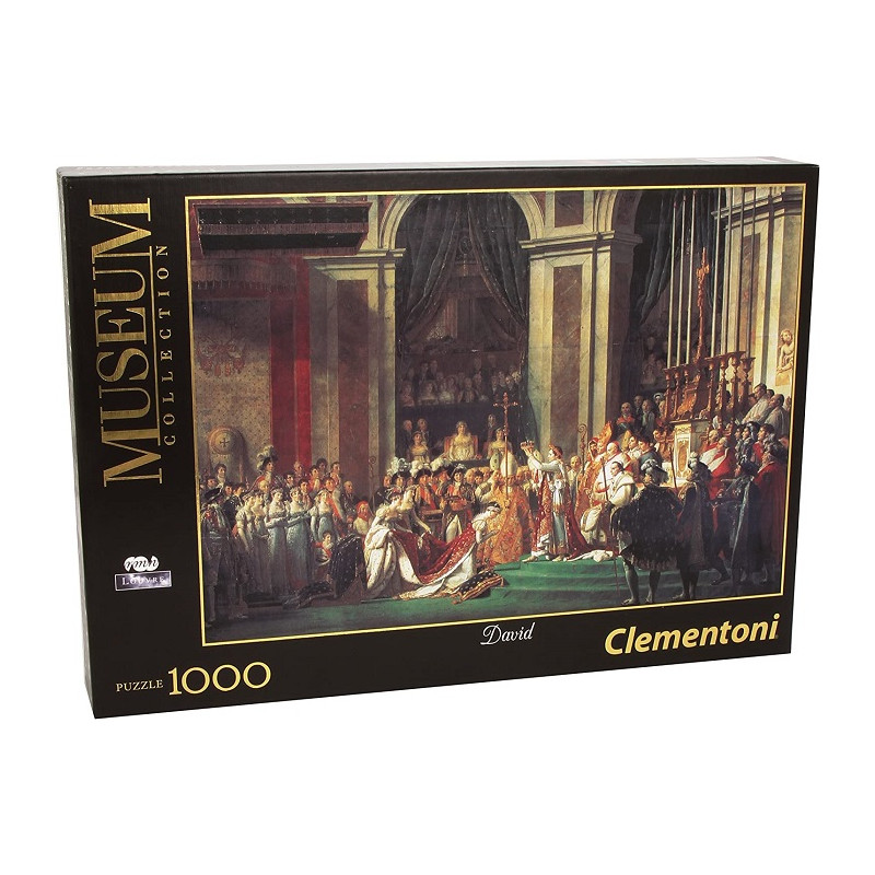 Clementoni La Consacrazione di Napoleone Louvre Museum Puzzle 1000 Pezzi