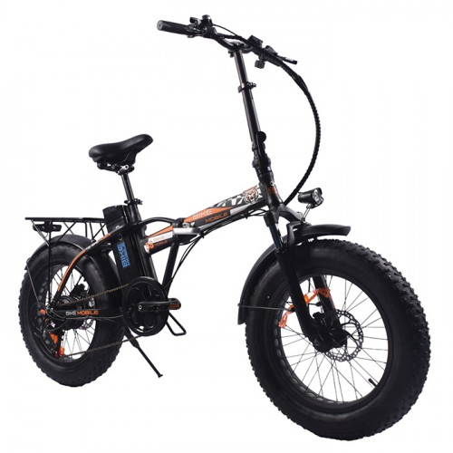 Dardo Bicicletta Elettrica Taglia 20 Pieghevole 48V con Cambio Shimano 7 velocità