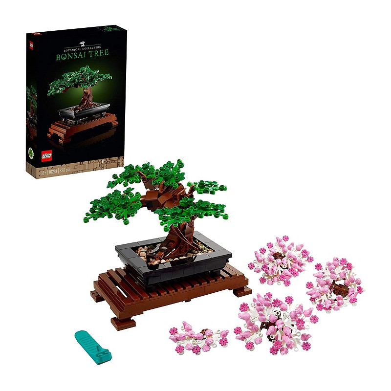 Lego Creator Expert Albero Bonsai Set per Adulti Collezione Botanica Modello da Esposizione