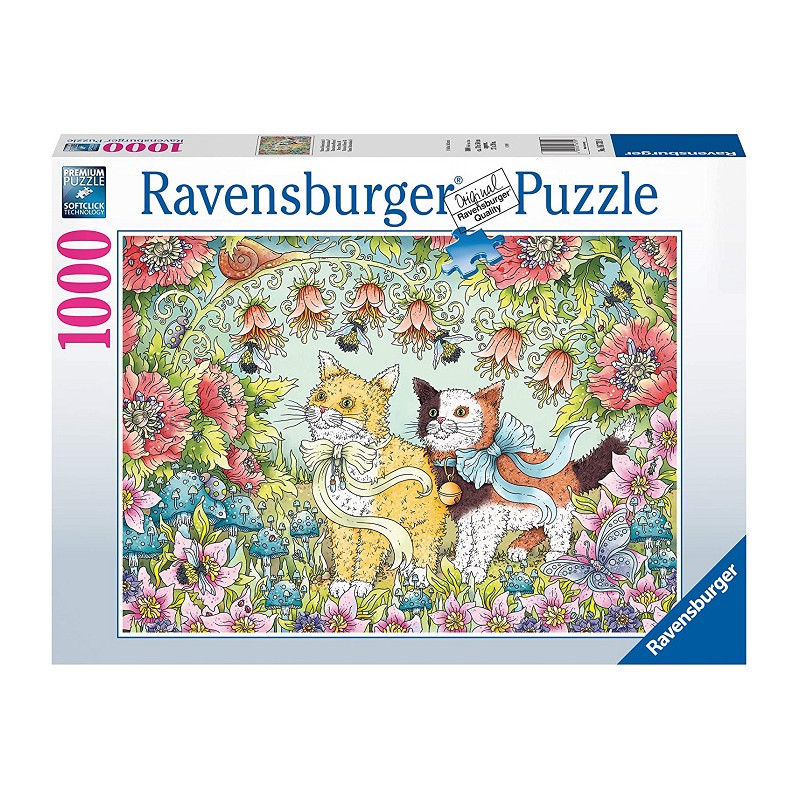 Ravensburger L'amicizia del Gatto Puzzle 1000 pezzi Adulto
