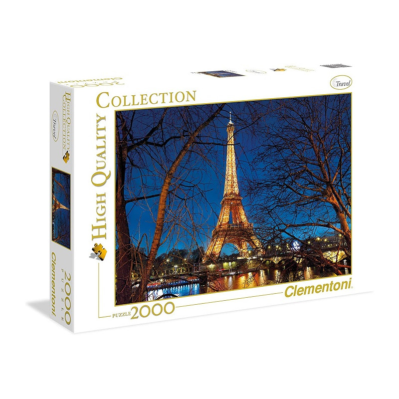 Clementoni Puzzle High Quality Collection  Parigi Tour Eiffel 2000 Pezzi