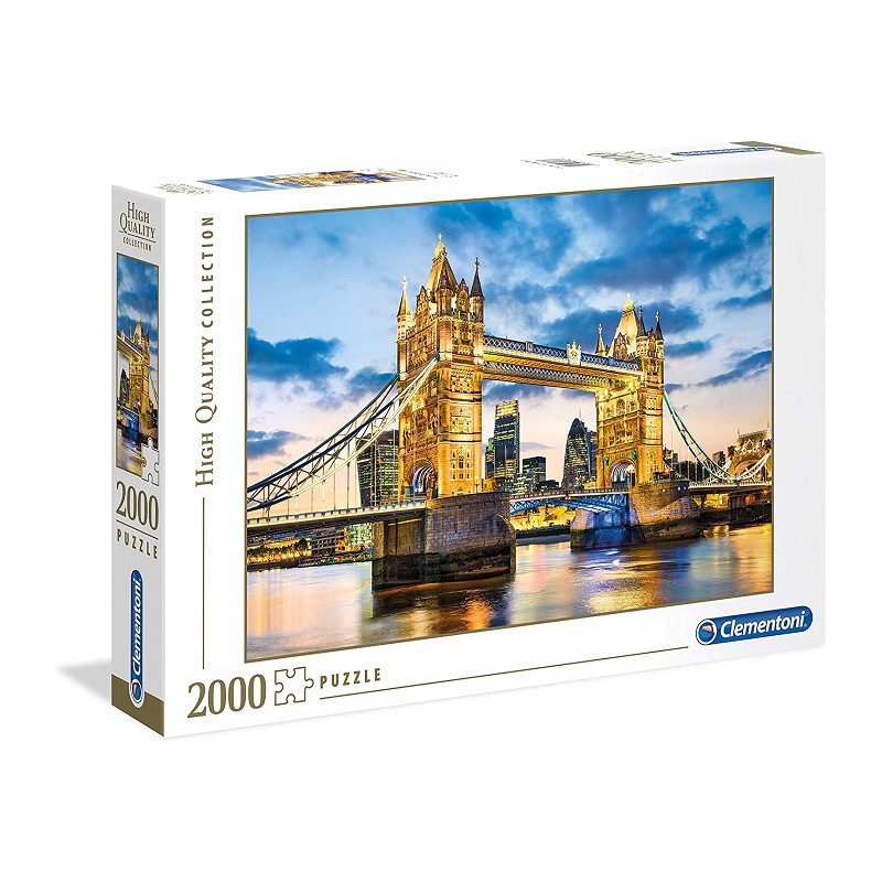 Clementoni High Quality Puzzle Tower Bridge 2000 Pezzi