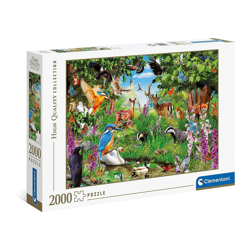 Clementoni Collection Fantastic Forest Puzzle Adulti 2000 Pezzi