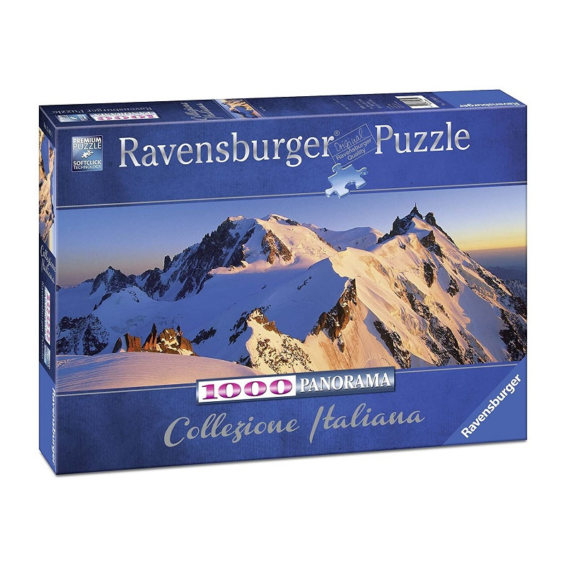 Ravensburger Puzzle 1000 Pezzi Monte Bianco Formato Panorama