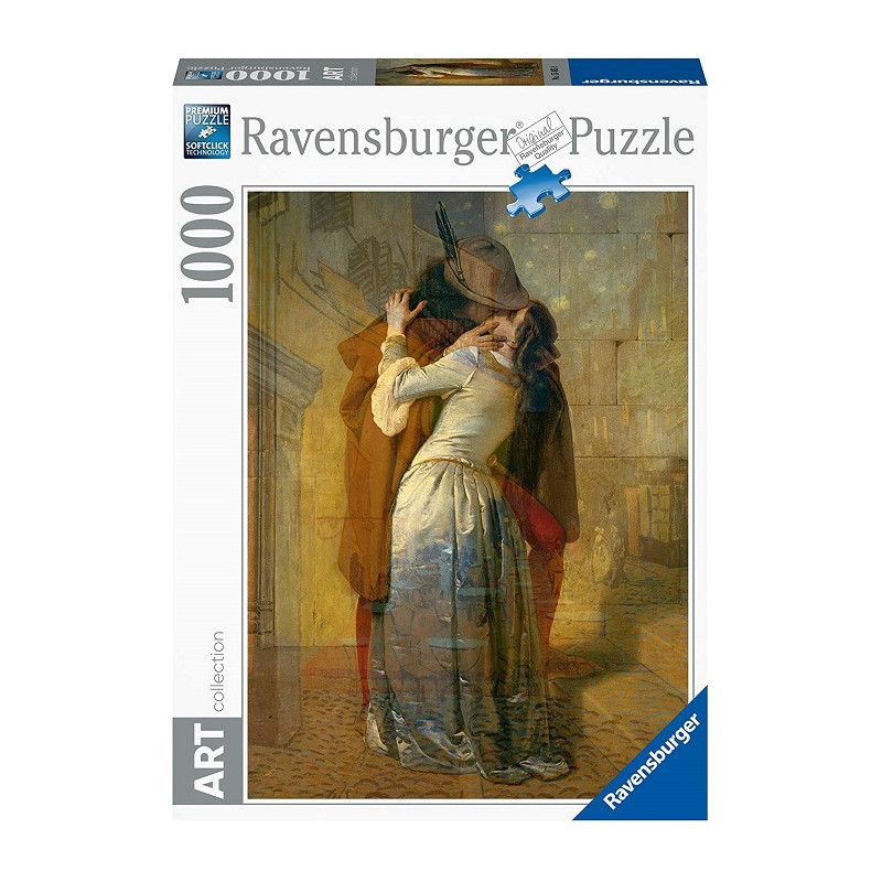 Ravensburger Art Collection: Il bacio Hayez Puzzle 1000 Pezzi