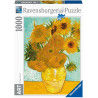 Ravensburger Puzzle Vaso di girasoli Van Gogh 1000 Pezzi