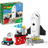 Lego Duplo Town Missione dello Space Shuttle con Minifigure di Astronauti