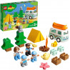 Lego Duplo Town Avventura in Famiglia sul Camper Van Giocattoli Educativi per Bambini di 2 Anni con 